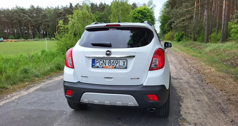 Opel Mokka cena 41900 przebieg: 144035, rok produkcji 2013 z Czerniejewo małe 497